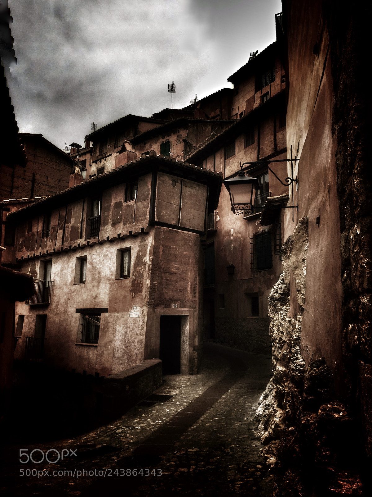 Apple iPhone 6 sample photo. Albarracin.teruel.<<arquirectura rural>> photography