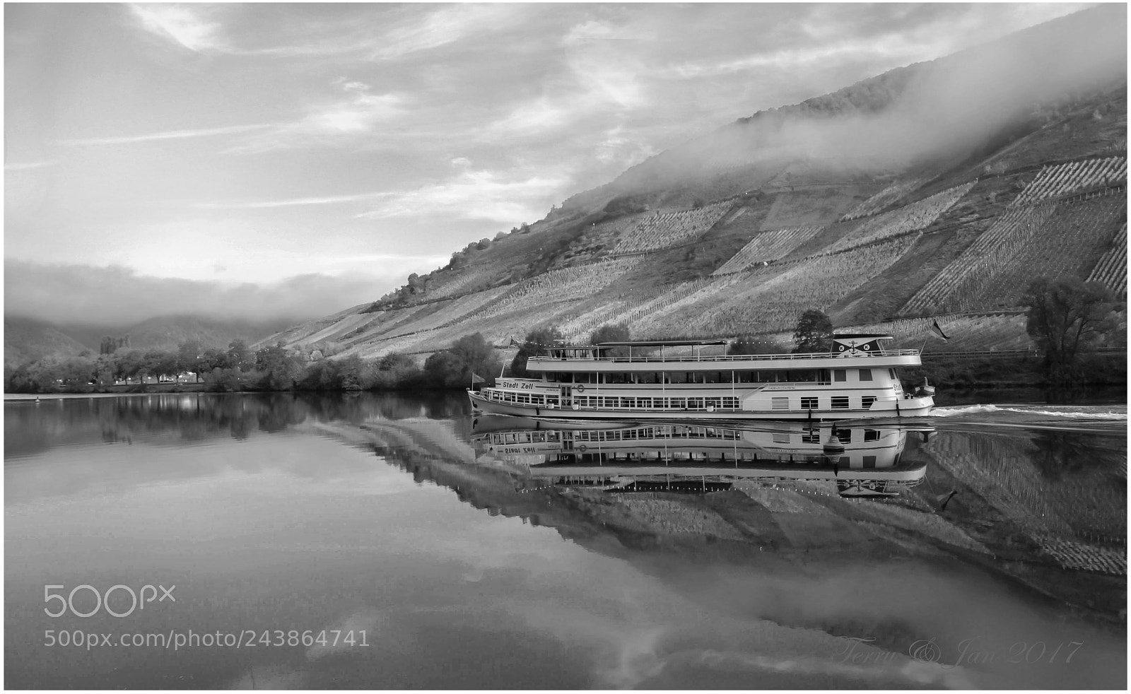 Nikon D3100 sample photo. Reflections on the mosel. photography