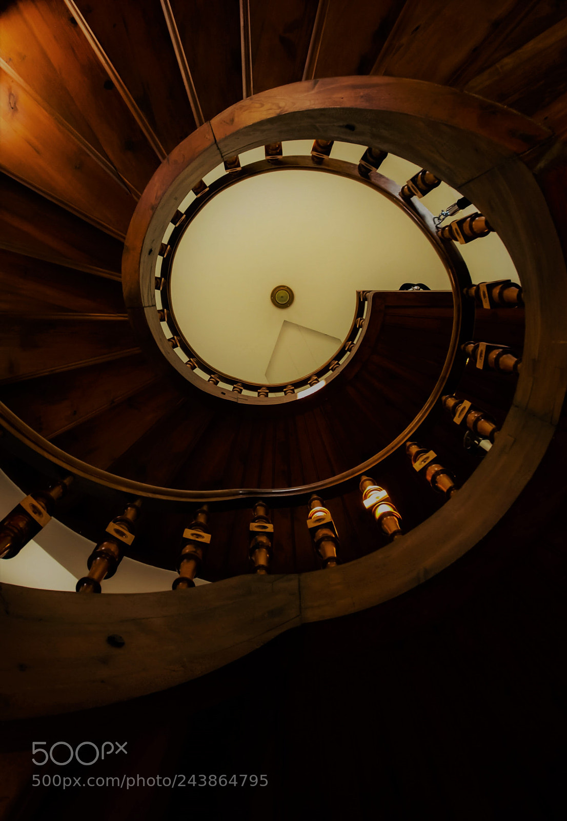 Nikon D200 sample photo. Staircase photography