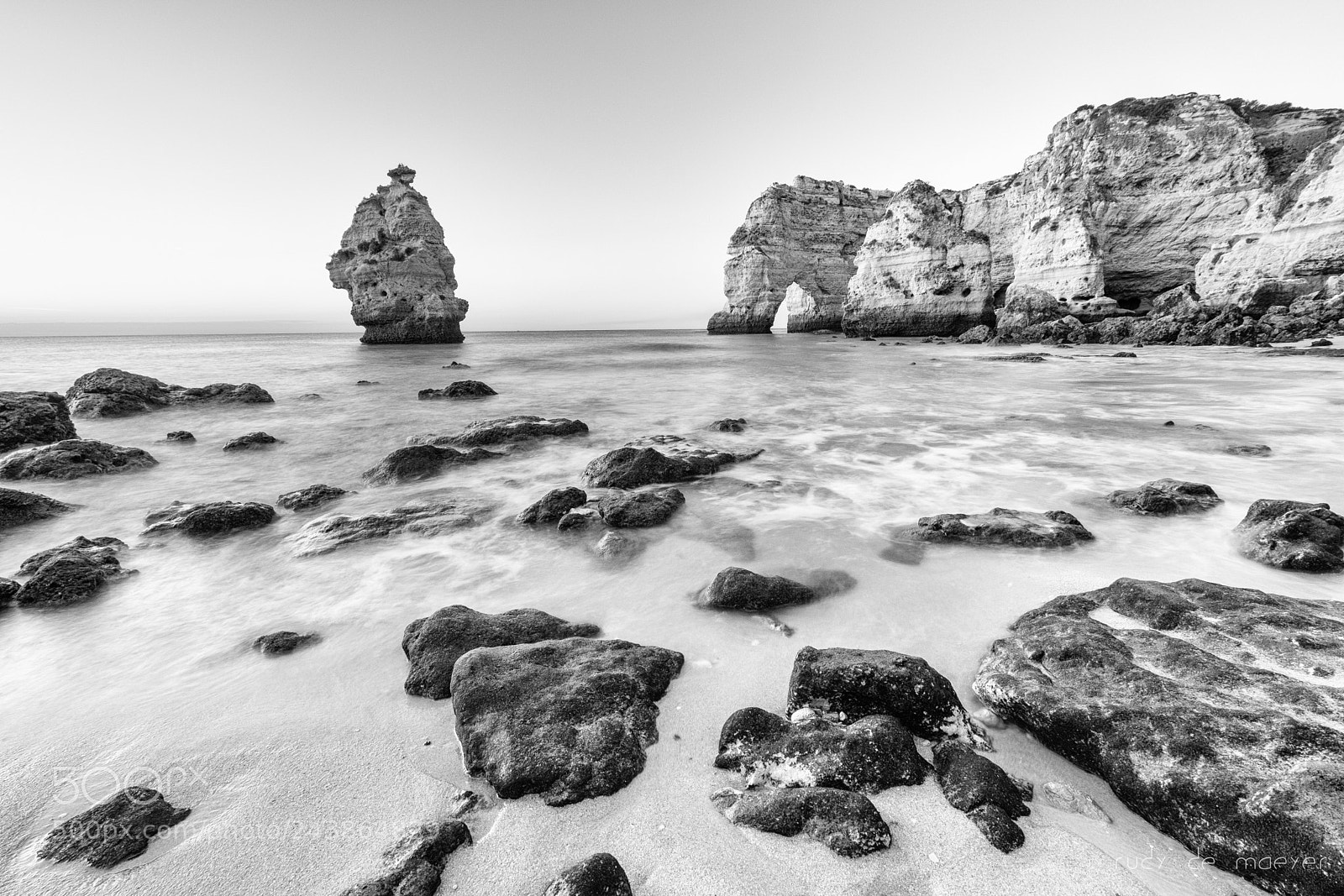 Fujifilm X-T2 sample photo. Algarve rocks photography