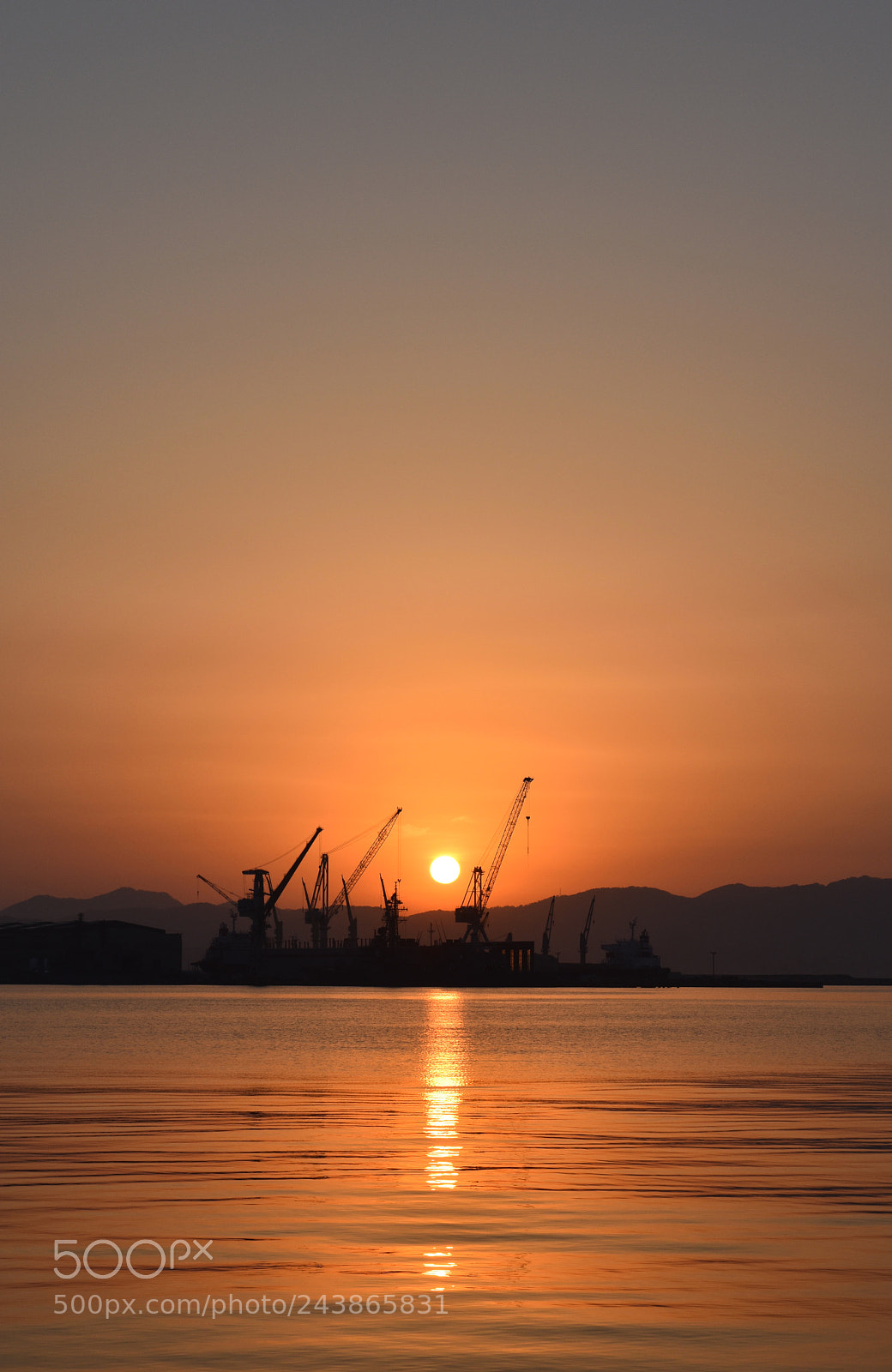 Nikon D5500 sample photo. 夕日 photography