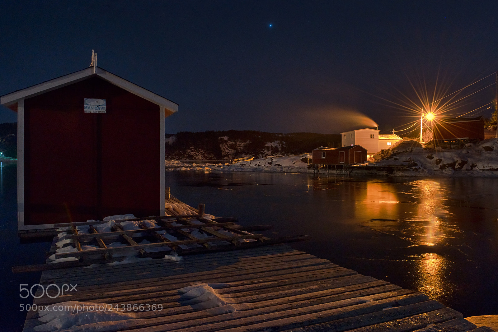 Nikon D810 sample photo. Cove's freezin' over photography