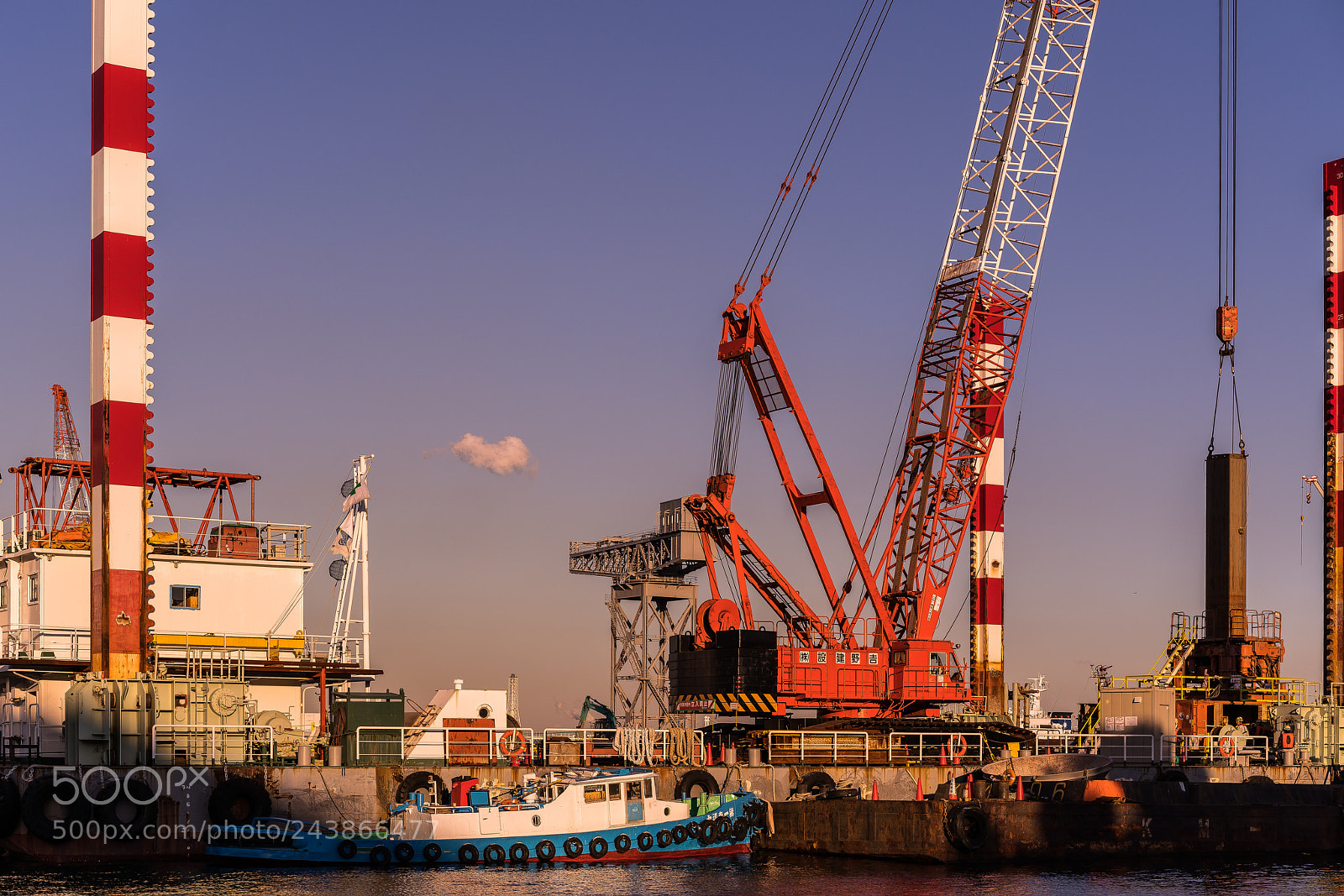 Sony a7R III sample photo. Heavy equipment is also photography