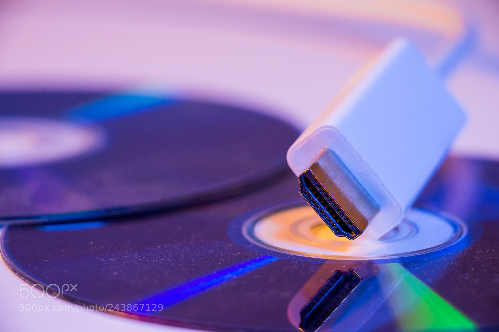 Canon EOS 650D (EOS Rebel T4i / EOS Kiss X6i) sample photo. Closeup of white hdmi photography