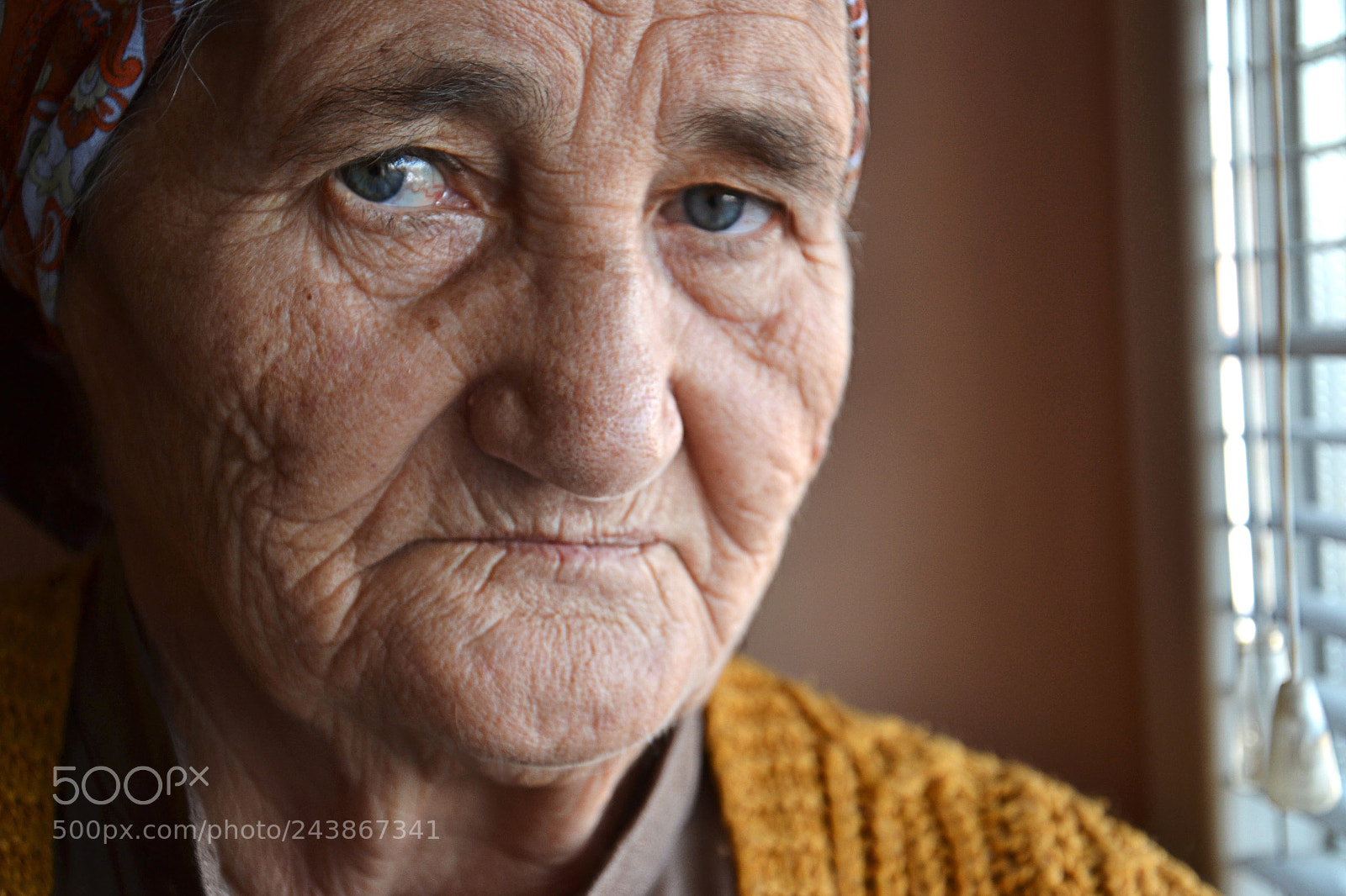 Nikon D3100 sample photo. Old lady photography