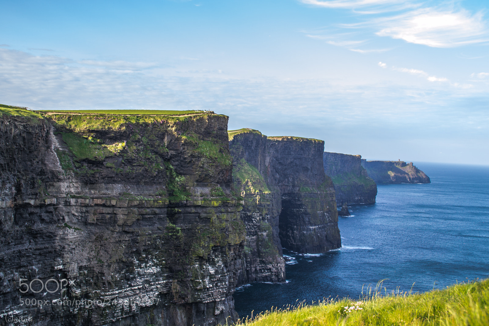 Nikon D3100 sample photo. Cliffs of moher photography