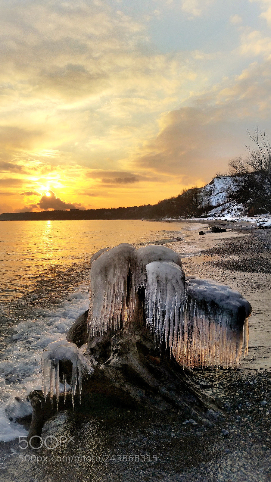Samsung Galaxy S5 sample photo. January shore photography