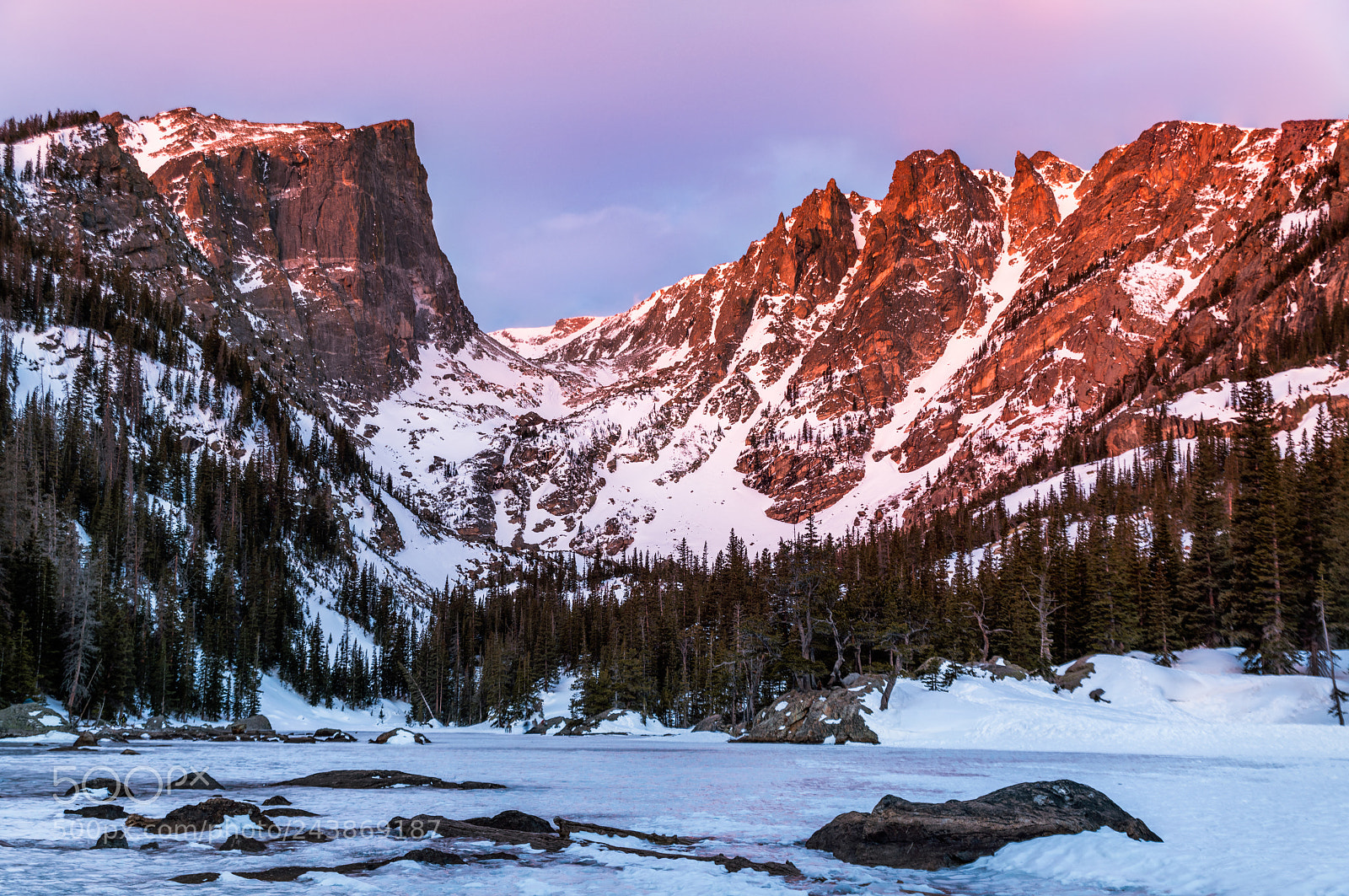 Nikon D850 sample photo. Dream lake sunrise photography