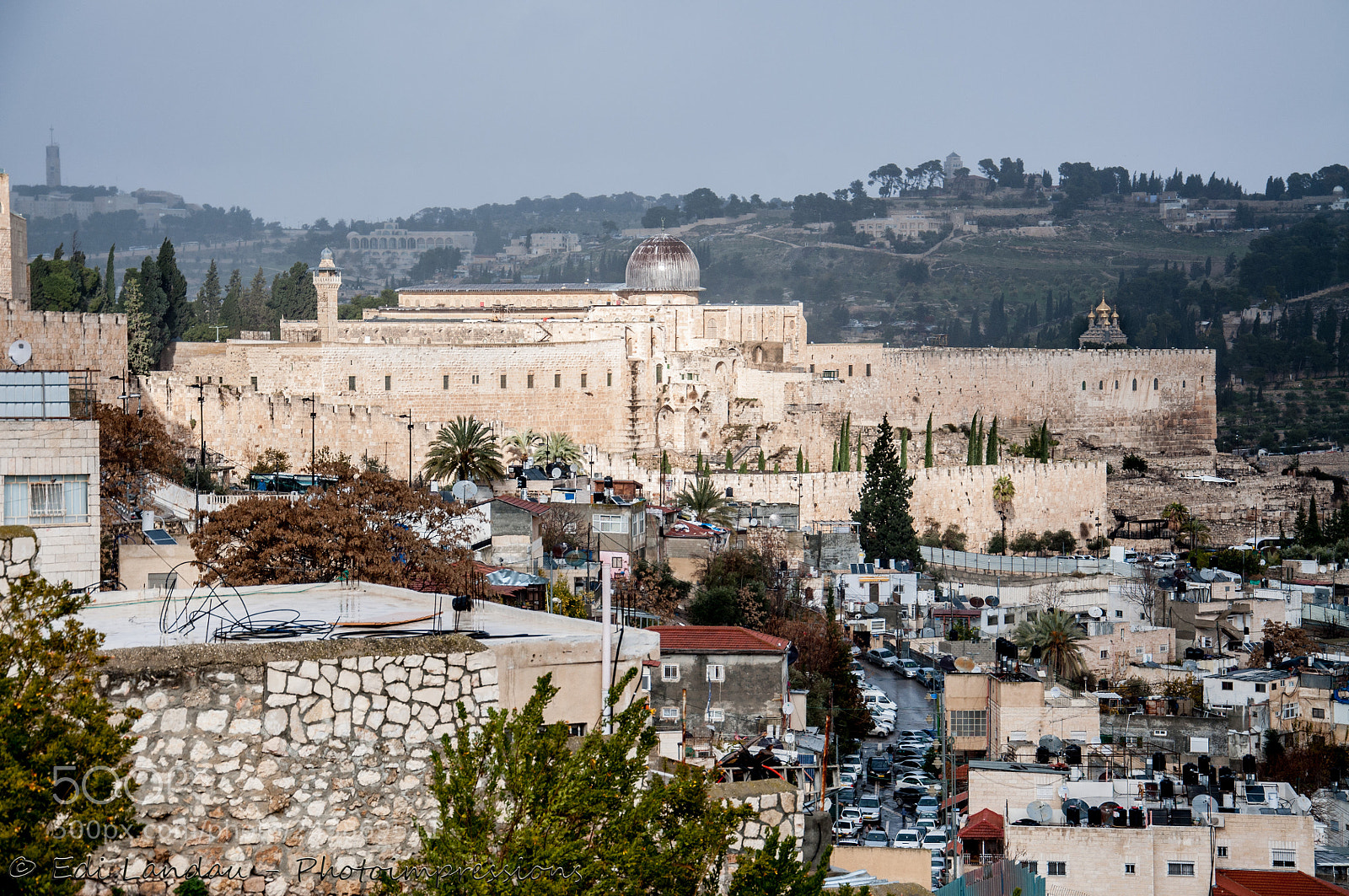 Nikon D5000 sample photo. The temple mount photography