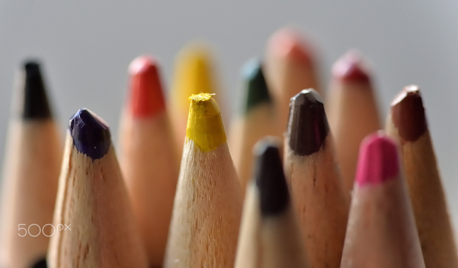 Sigma 105mm F2.8 EX DG OS HSM sample photo. Pencils photography