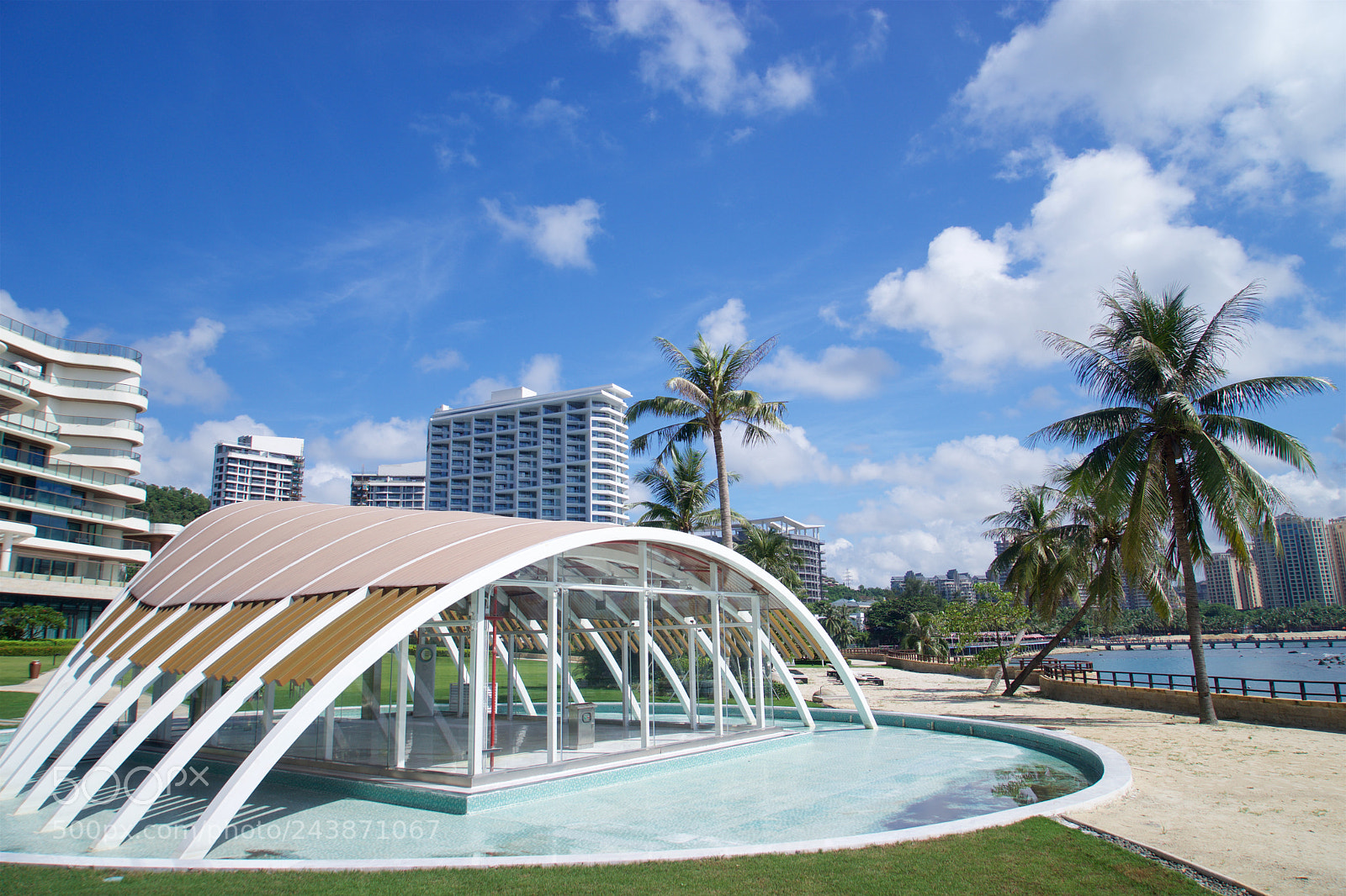 Sony a7 sample photo. Unique swim pool photography
