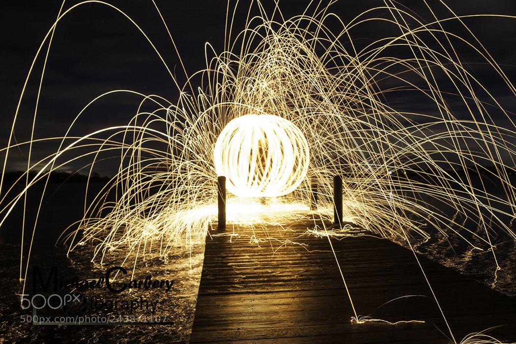Canon EOS 5D sample photo. Fireball photography