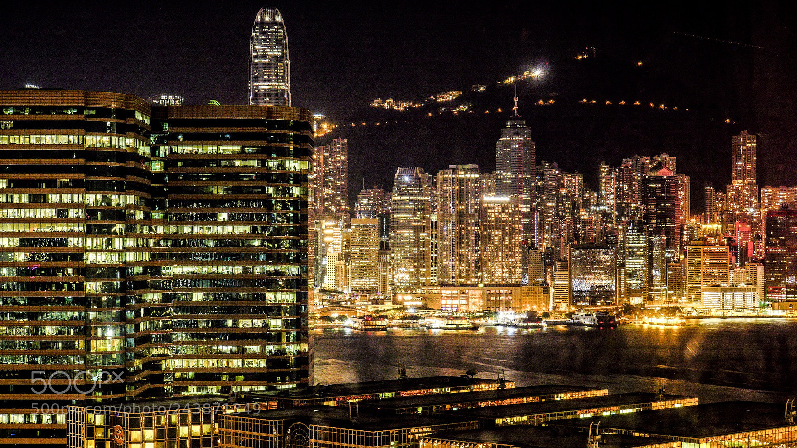 Sony a6500 sample photo. Hong kong @ night photography