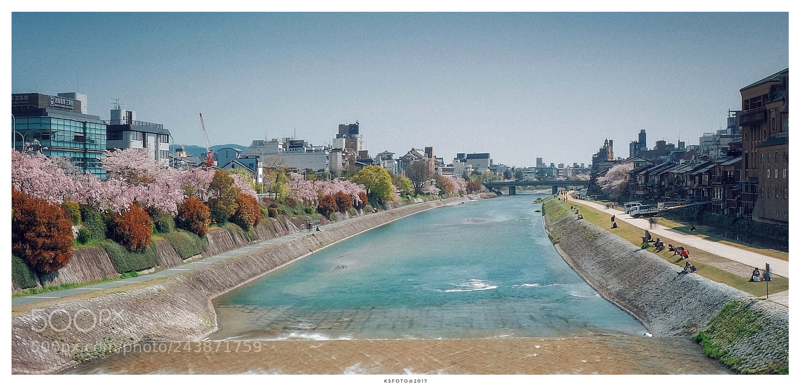 Fujifilm X-T1 sample photo. Kyoto river photography