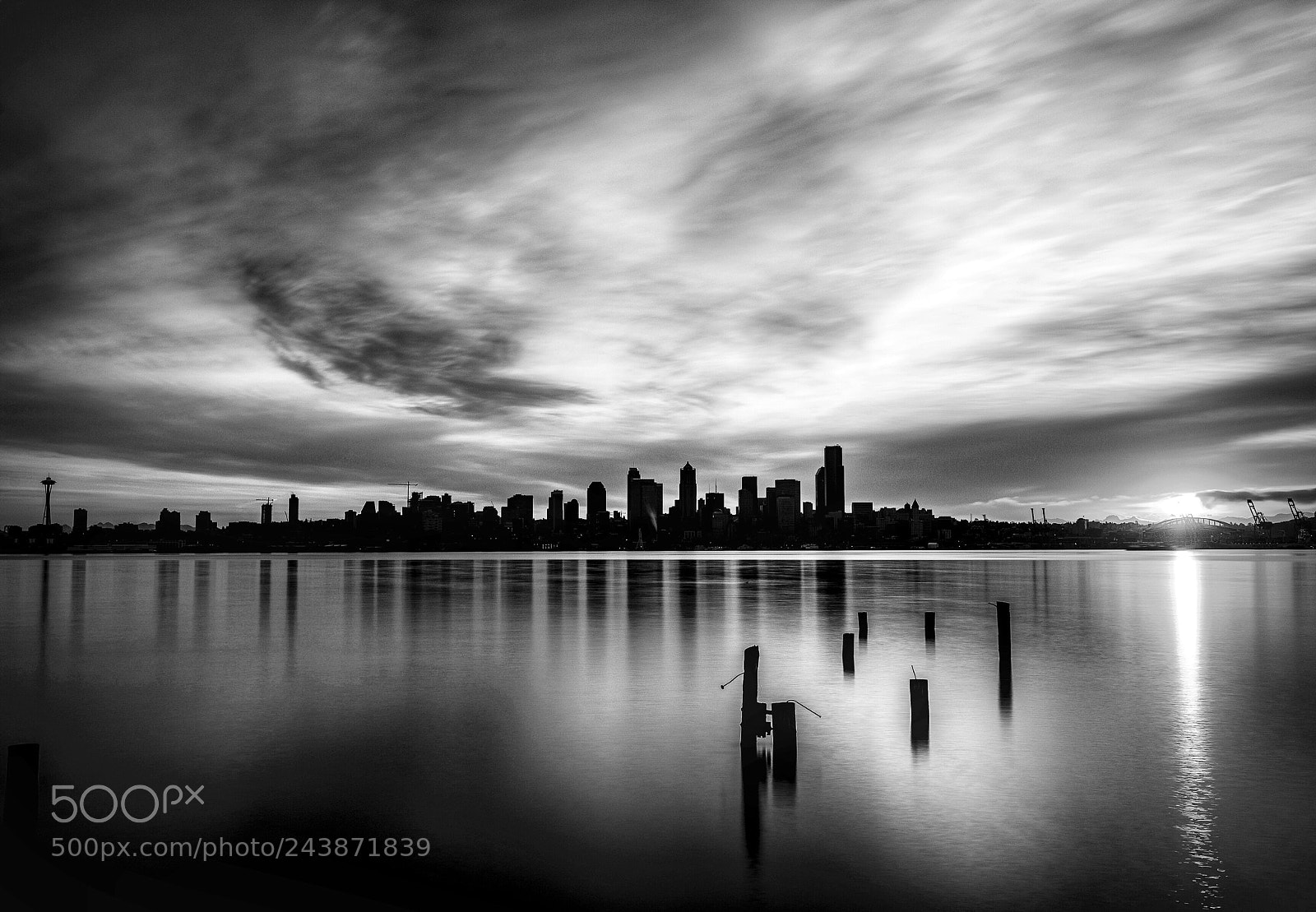 Nikon D810 sample photo. Good morning seattle photography