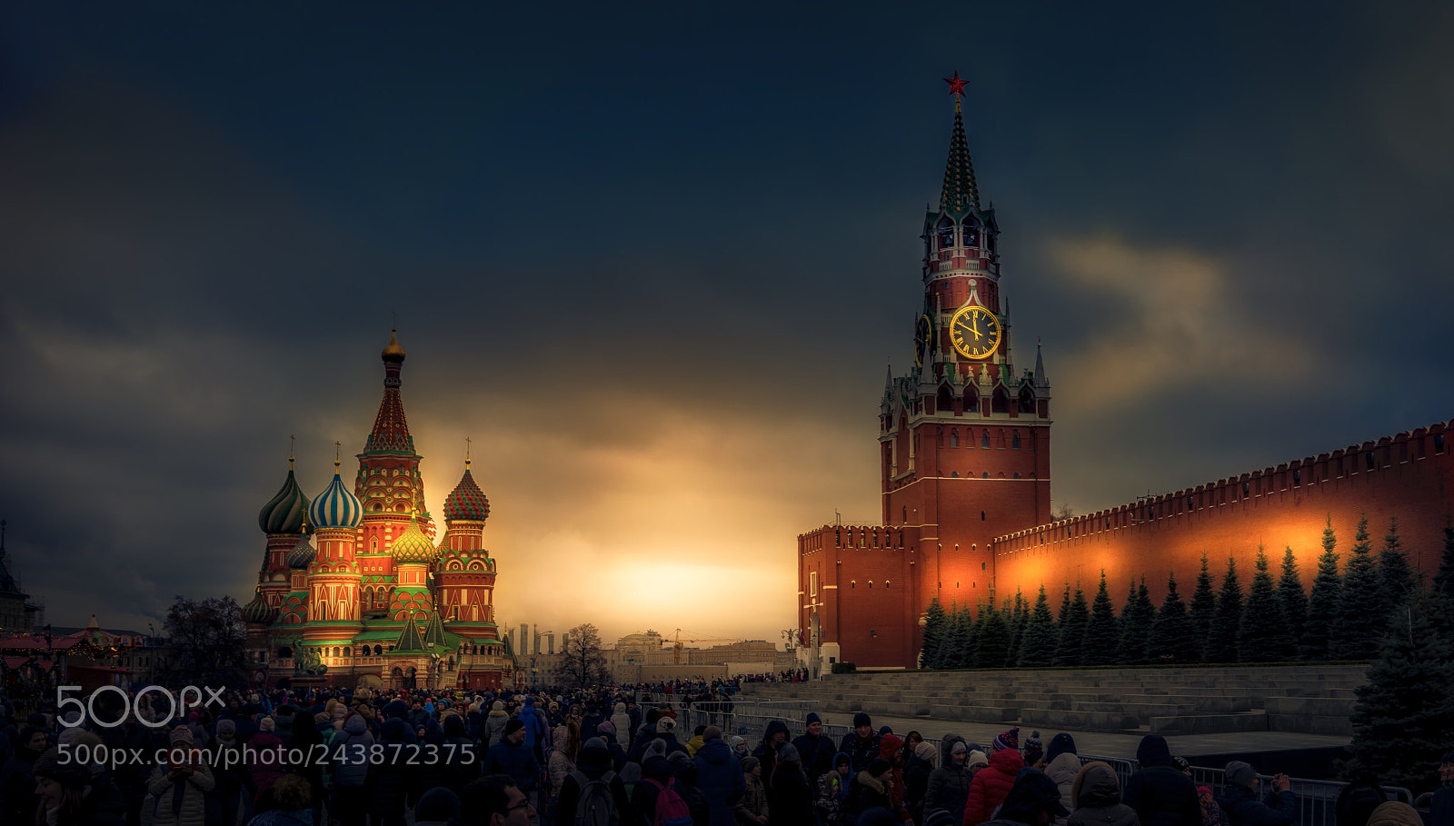 Sony a7 II sample photo. Moscow red square photography