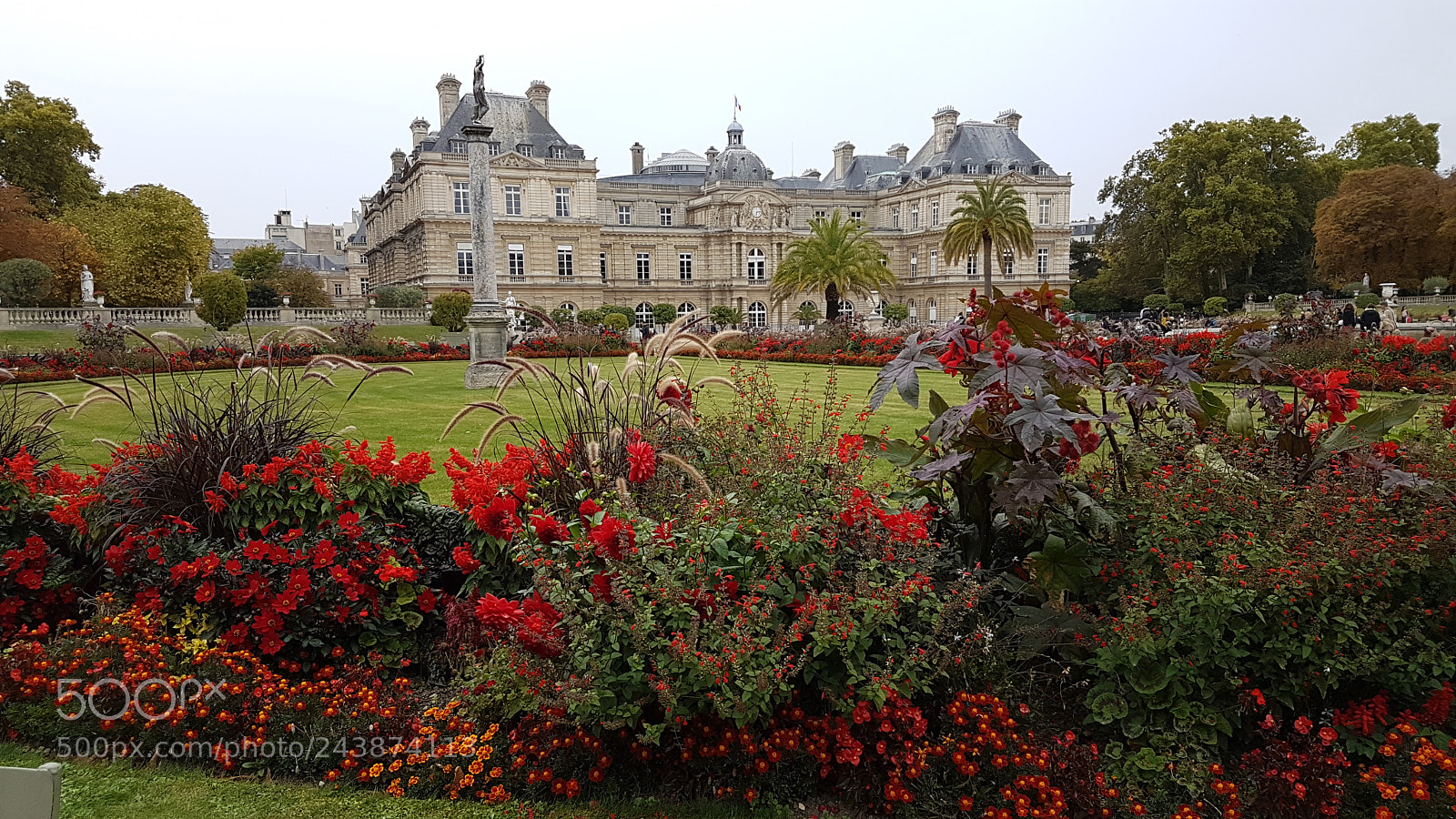 Samsung Galaxy S7 Edge sample photo. Luxembourg gardens photography
