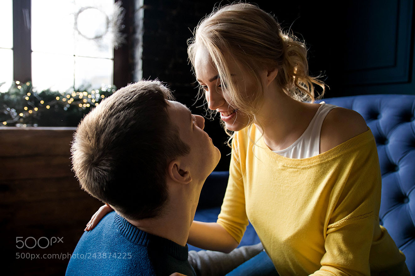 Canon EOS 7D Mark II sample photo. фотосессия для двоих в студии photography