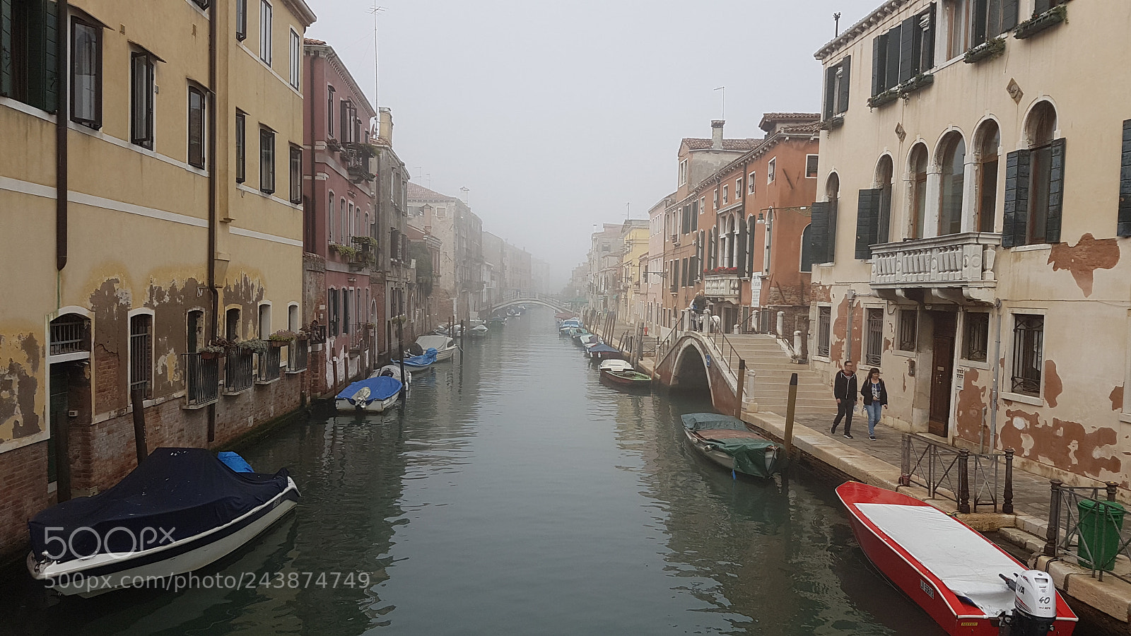 Samsung Galaxy S7 Edge sample photo. Fog on the canal photography