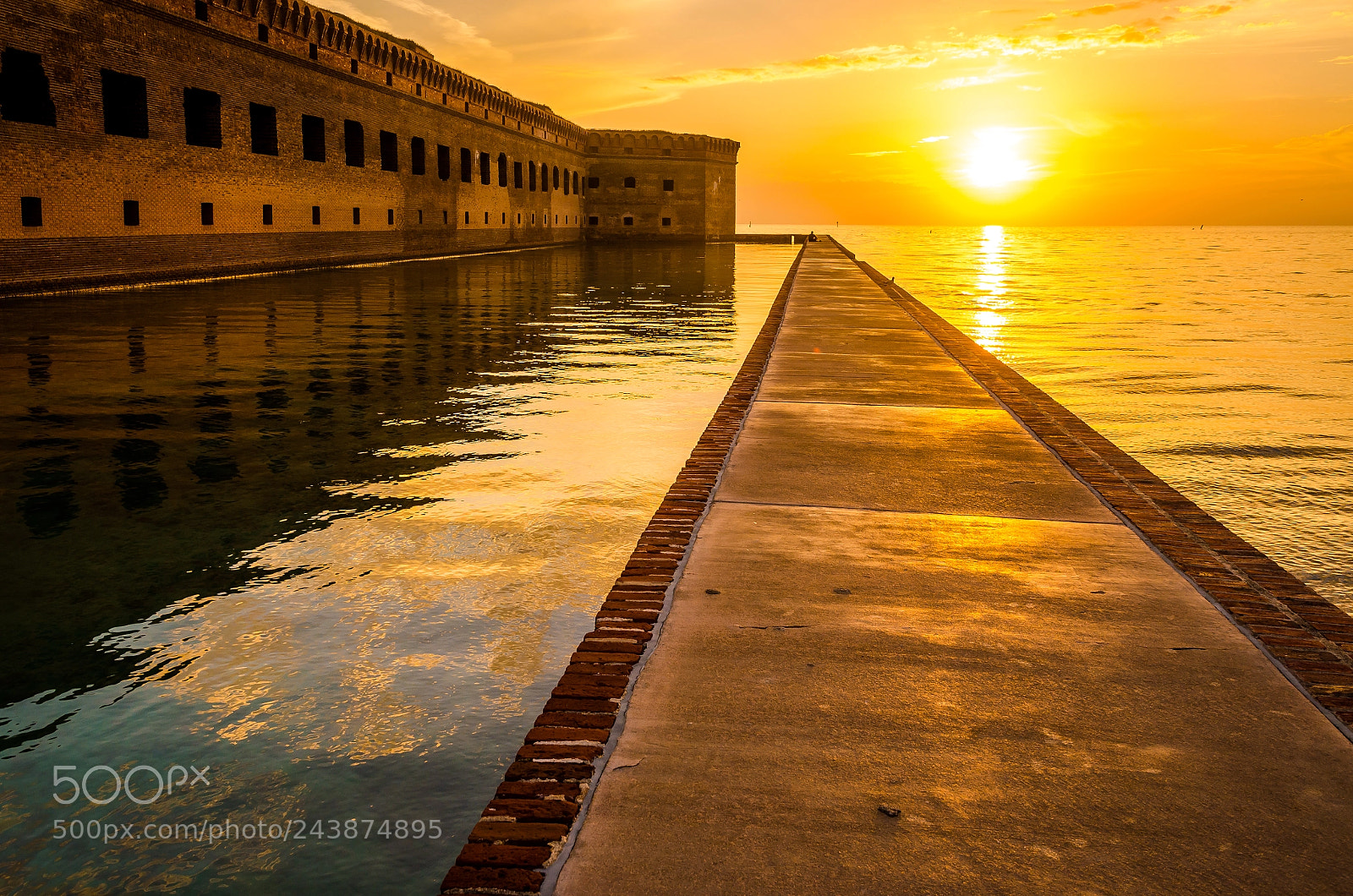 Nikon D5100 sample photo. Fort jefferson photography