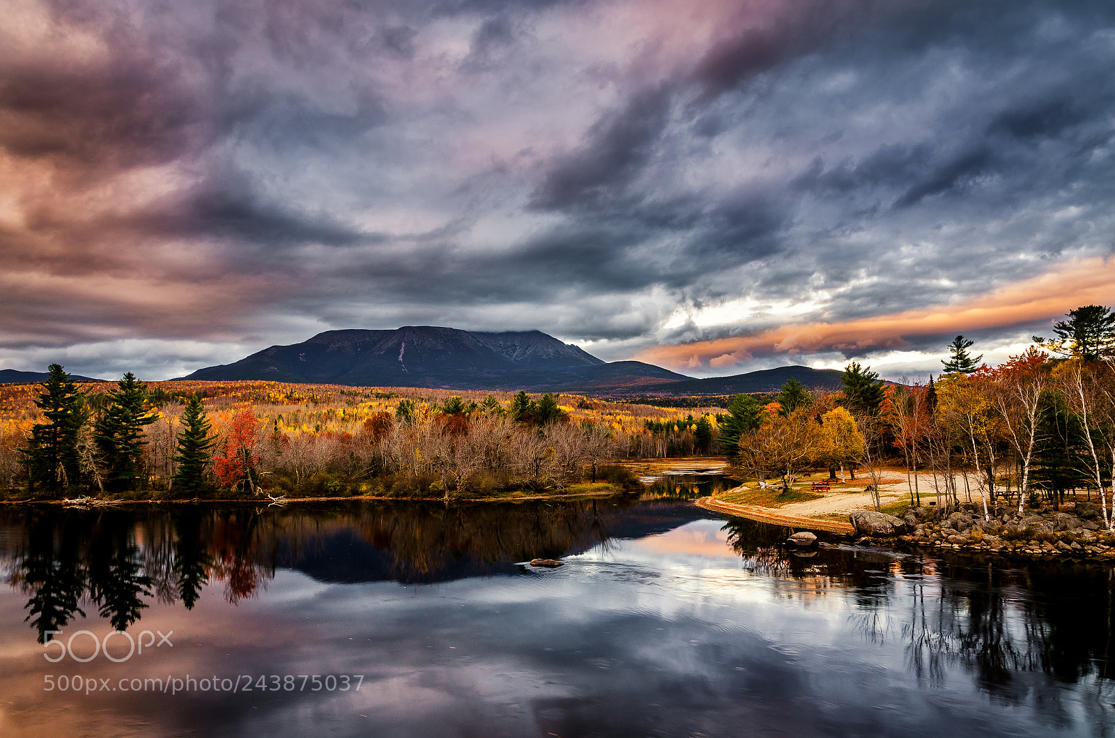 Nikon D5100 sample photo. Mt. katahdin photography