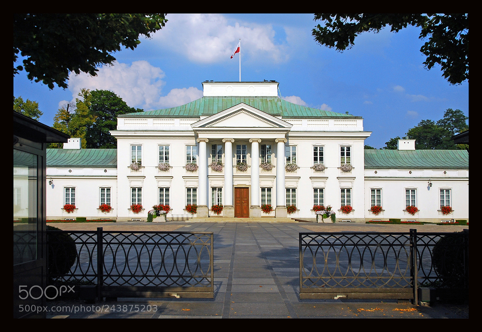 Nikon D80 sample photo. Belweder of warsaw photography