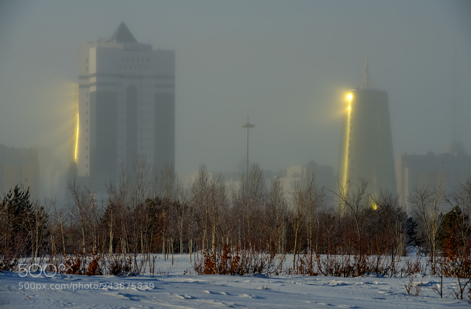 Nikon D610 sample photo. Frosty sunset -37 photography