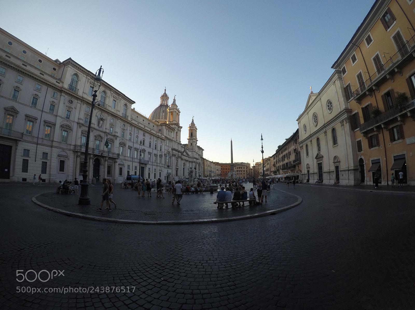 GoPro Hero5 Black sample photo. Piazza navona, rome photography