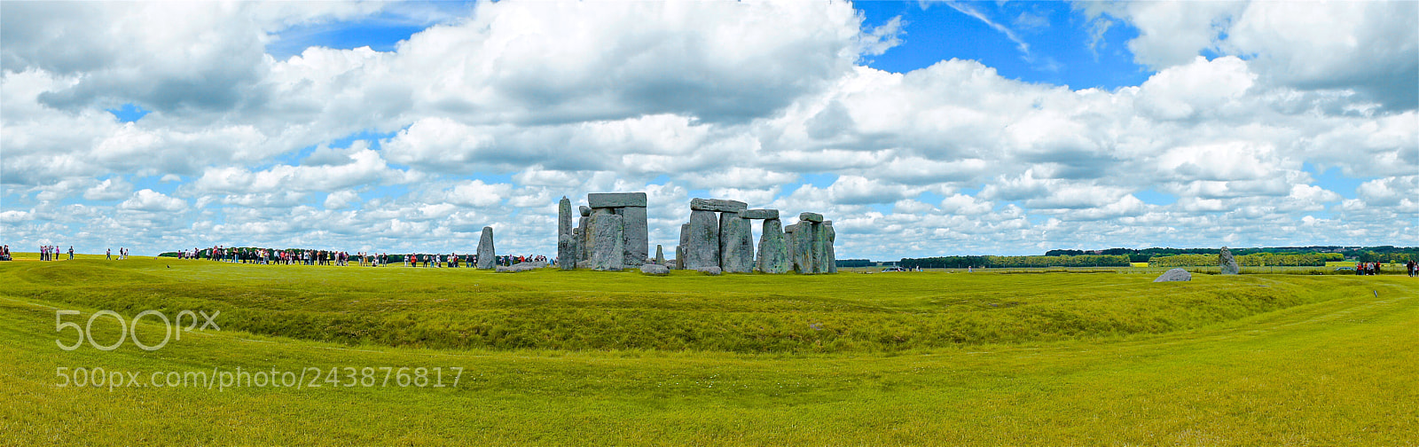Sony Alpha NEX-5 sample photo. Panoramic stonehenge photography