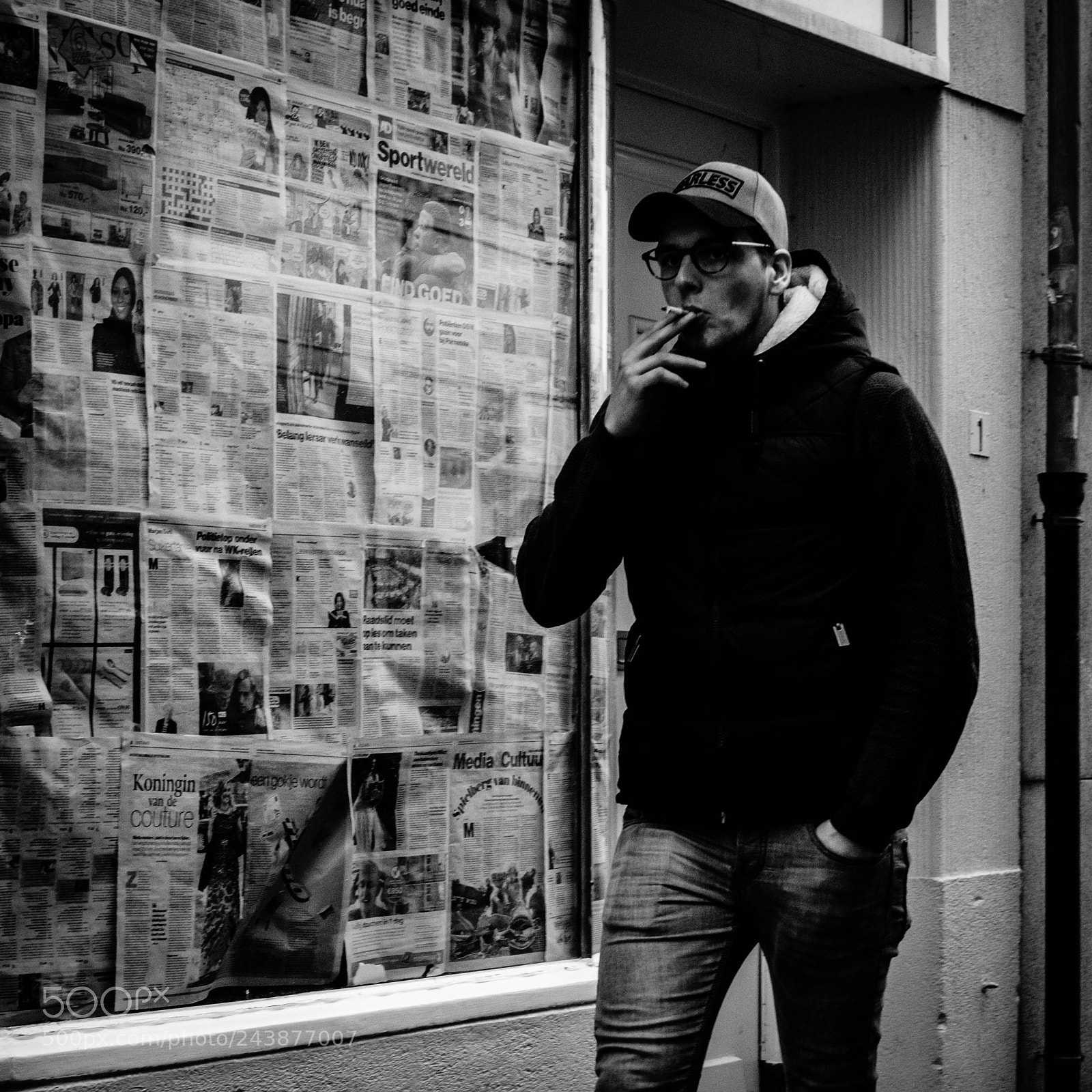 Fujifilm X-T20 sample photo. Smoking photography
