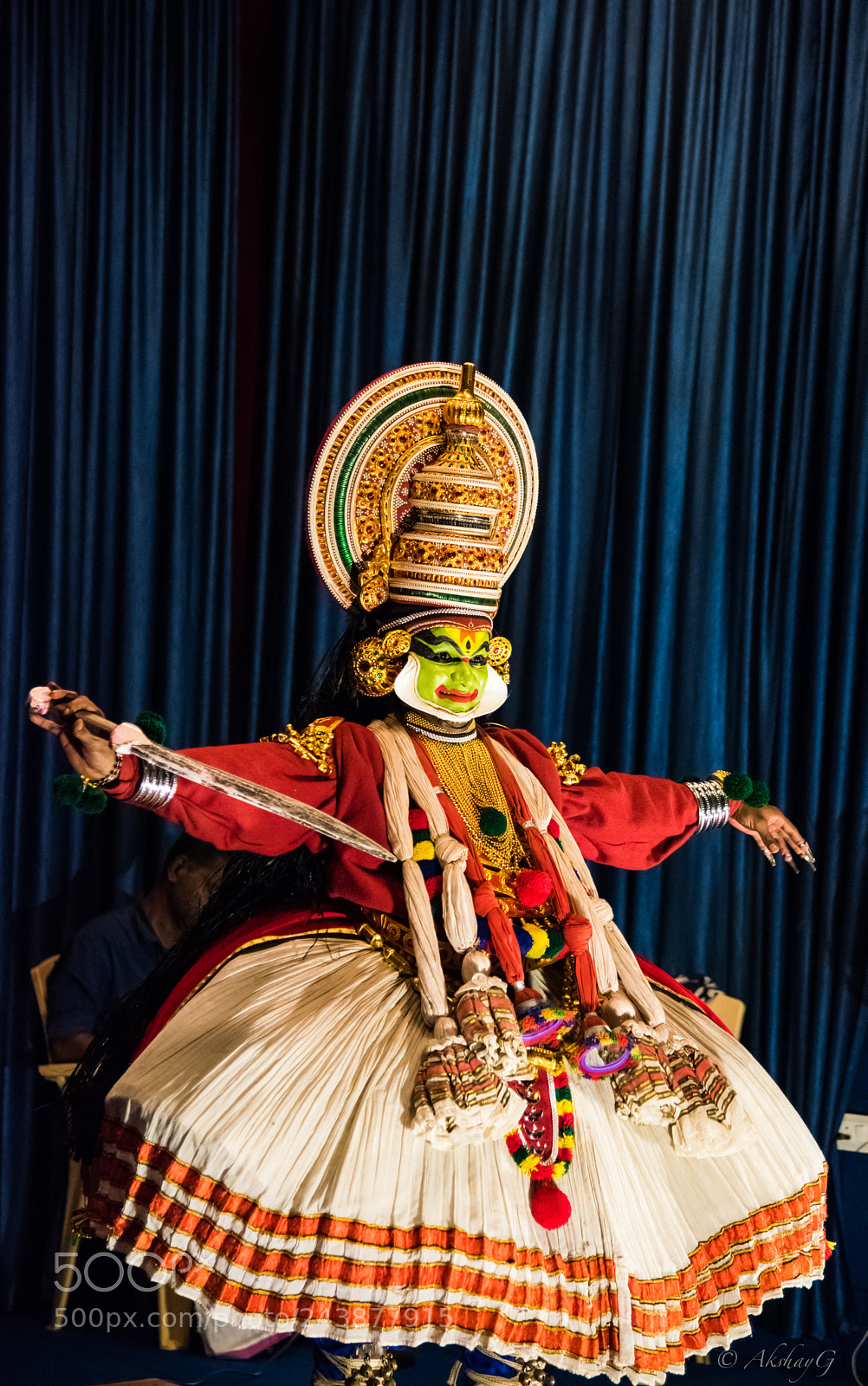 Nikon D810 sample photo. Kathakali photography