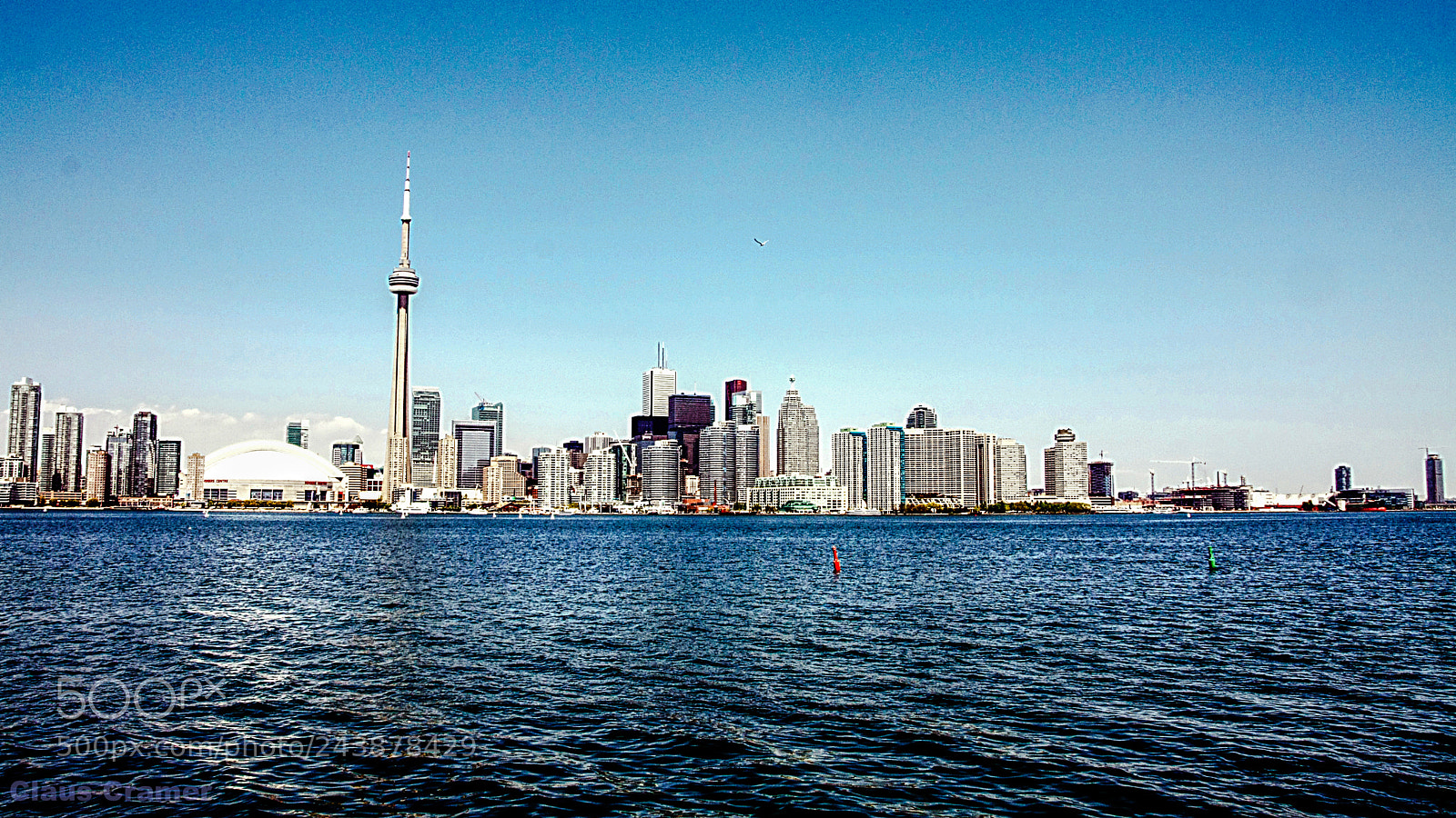 Canon EOS 450D (EOS Rebel XSi / EOS Kiss X2) sample photo. Toronto skyline photography