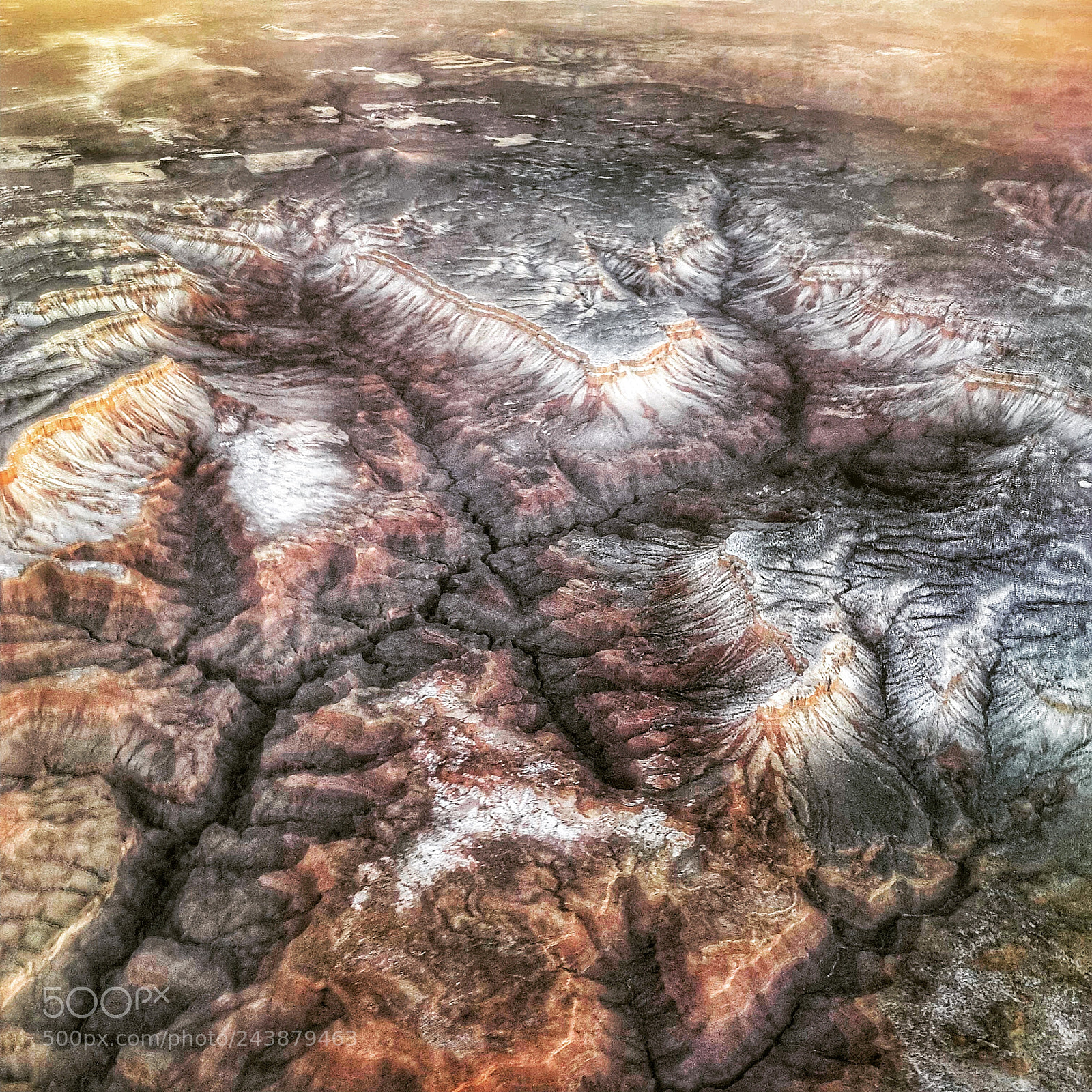 Apple iPhone X sample photo. Grand canyon aerial with photography