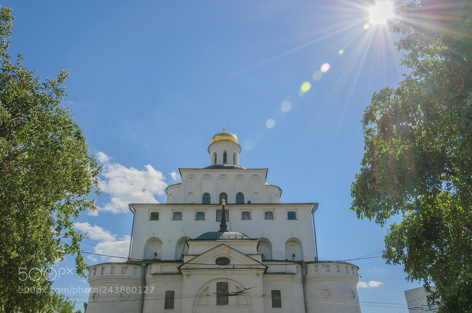 Nikon D90 sample photo. The architectural monument golden photography