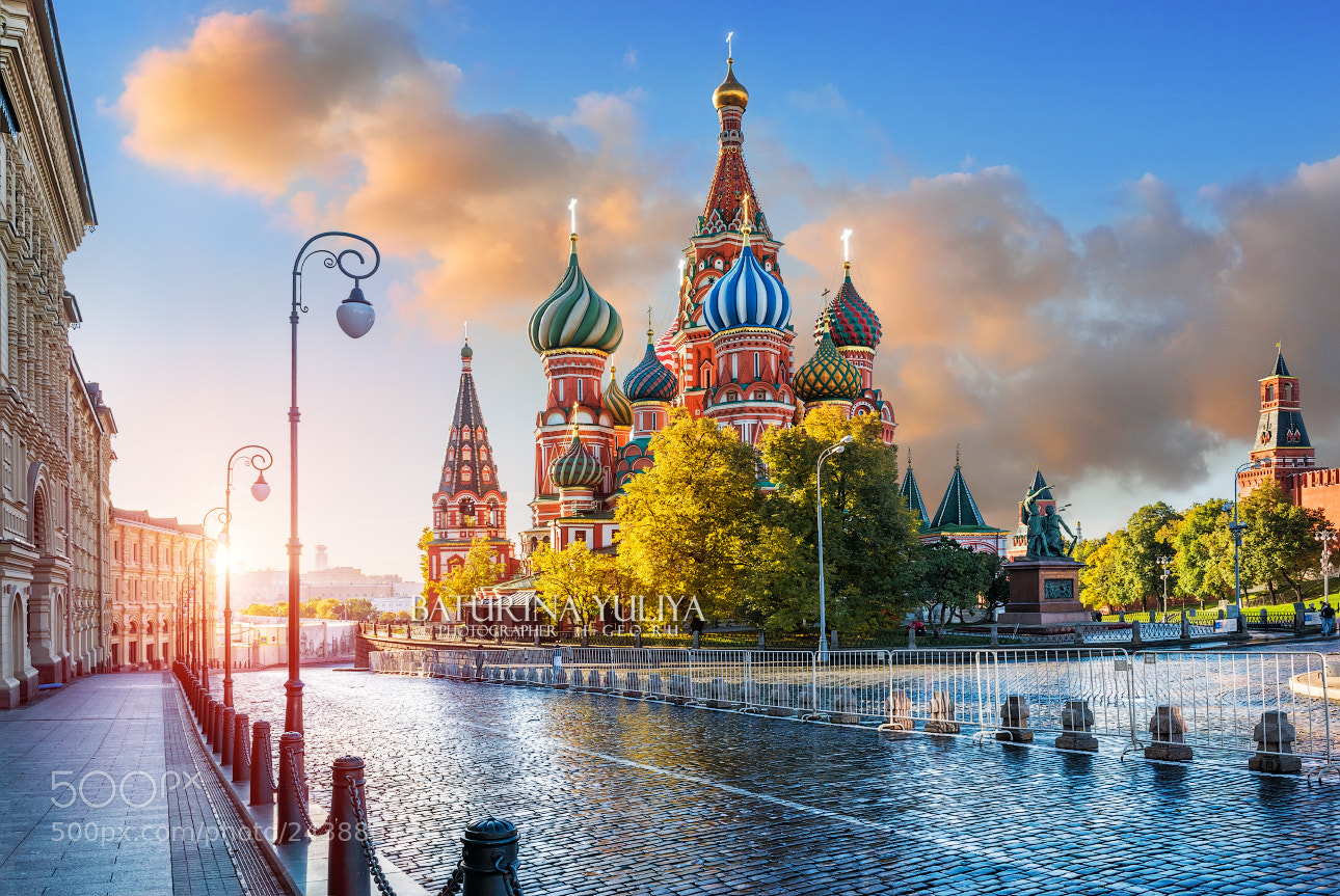 Nikon D800 sample photo. St. basil's cathedral with photography
