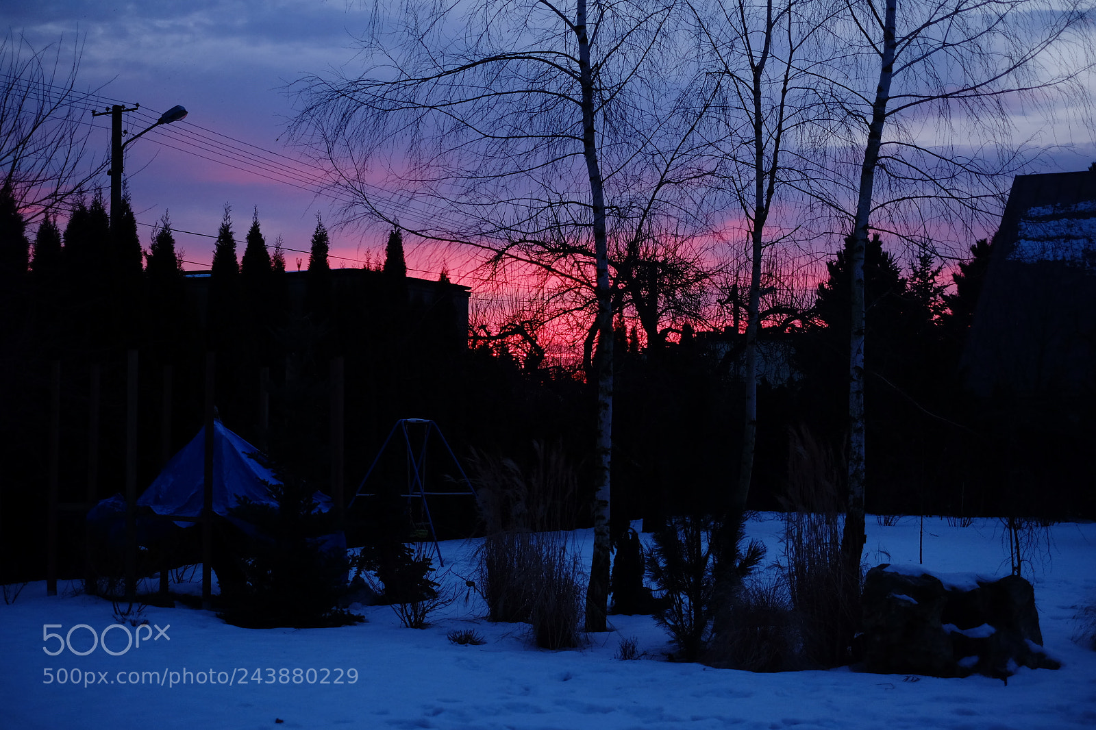Fujifilm X-T1 sample photo. Winter sunrise photography