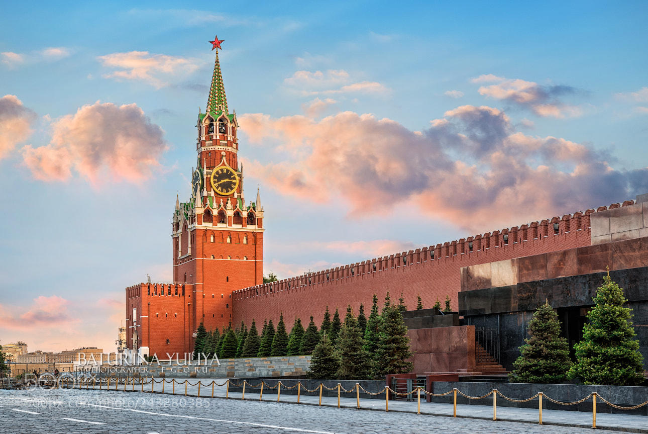 Nikon D800 sample photo. Spasskaya tower of the photography