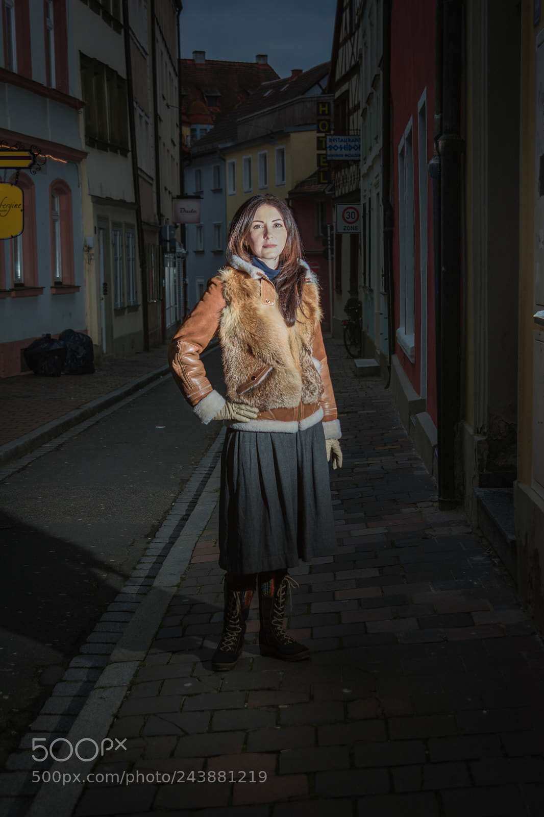 Nikon D7100 sample photo. On the dark streets photography