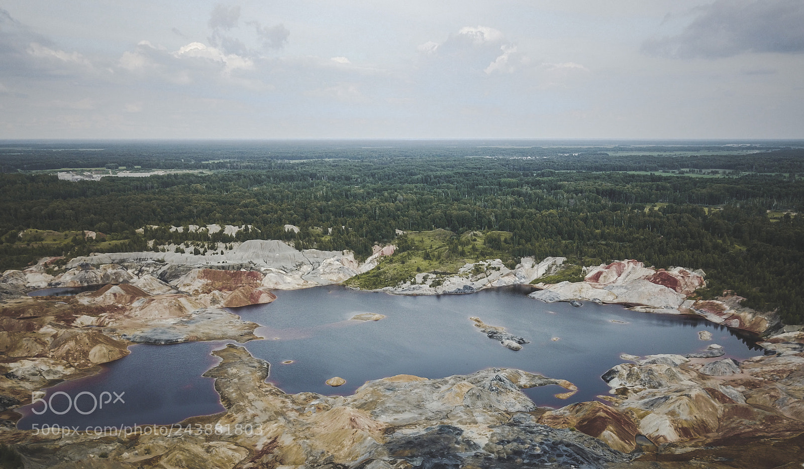 DJI FC220 sample photo. Mars on the earth photography