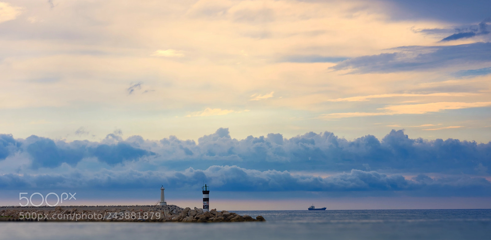 Nikon D810 sample photo. Sea and clouds photography