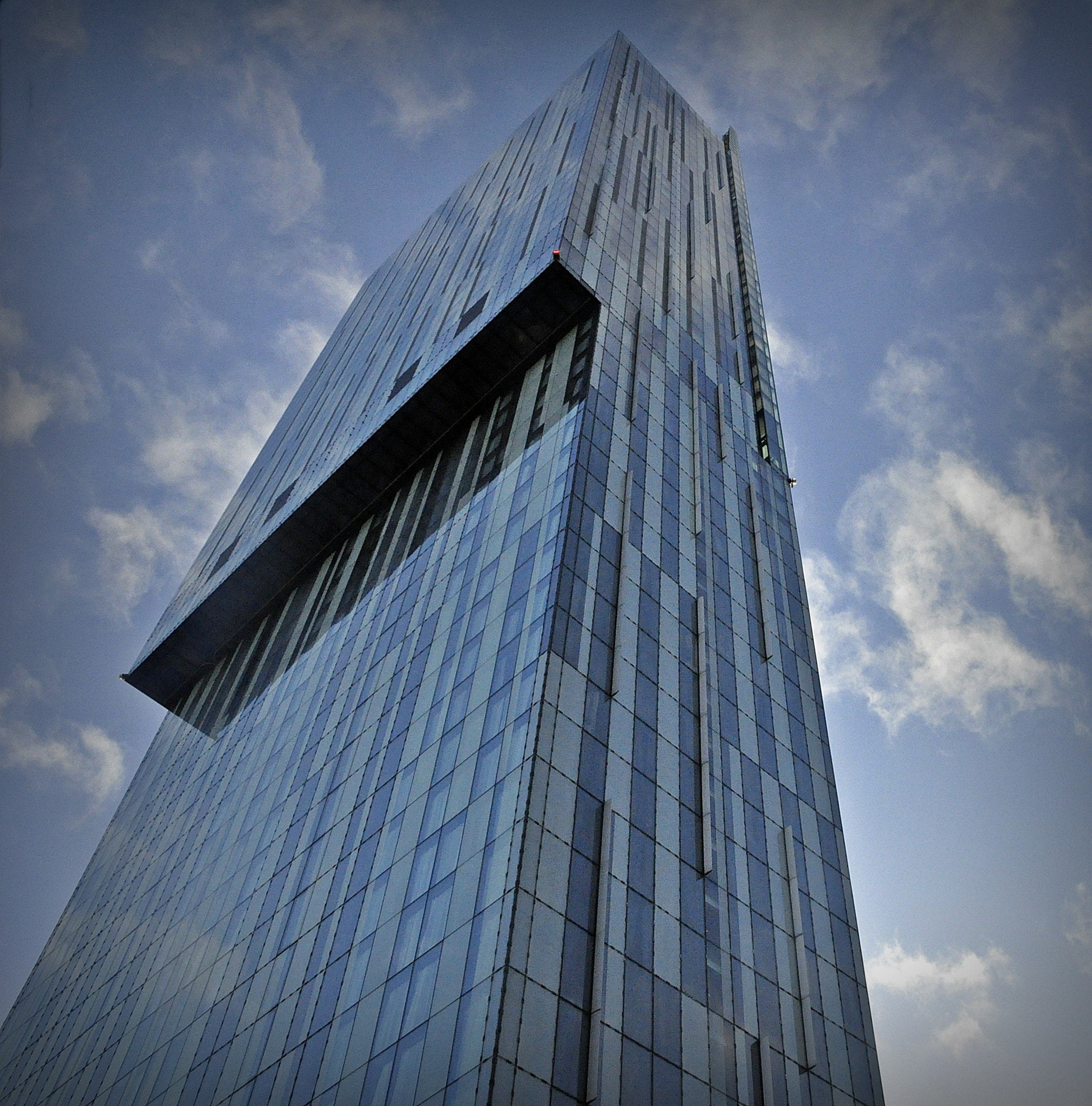 Nikon D90 sample photo. Beetham tower manchester photography