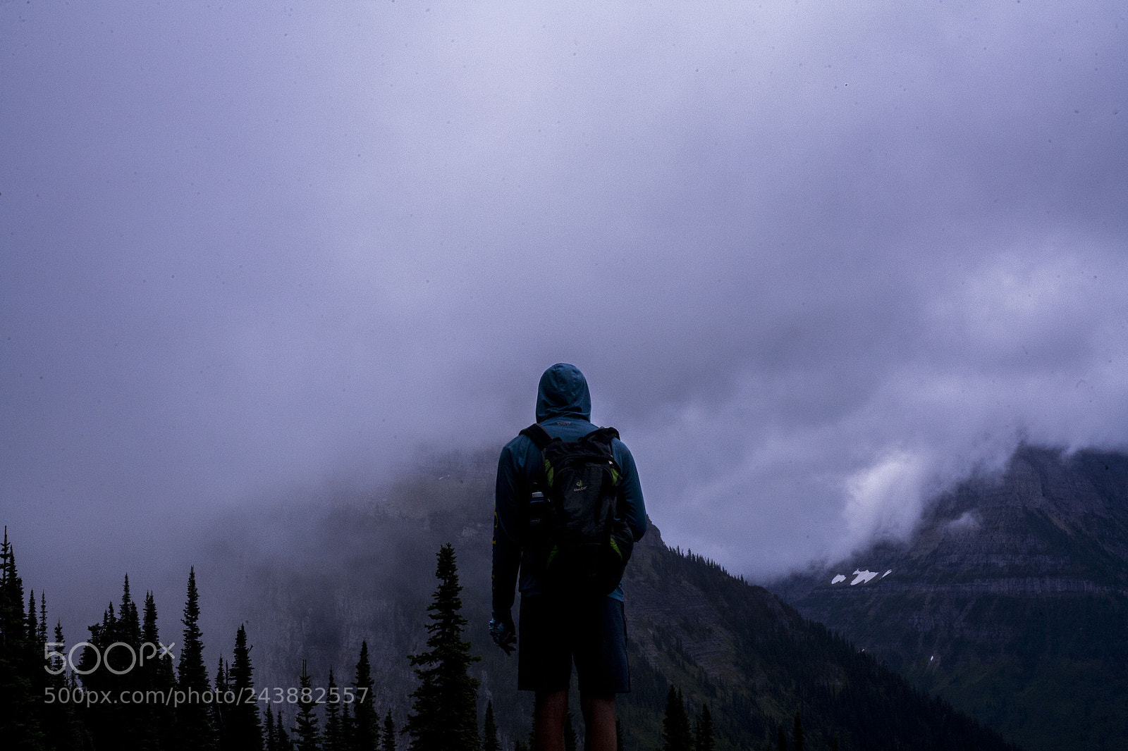 Canon EOS 5D sample photo. Man on mtn photography