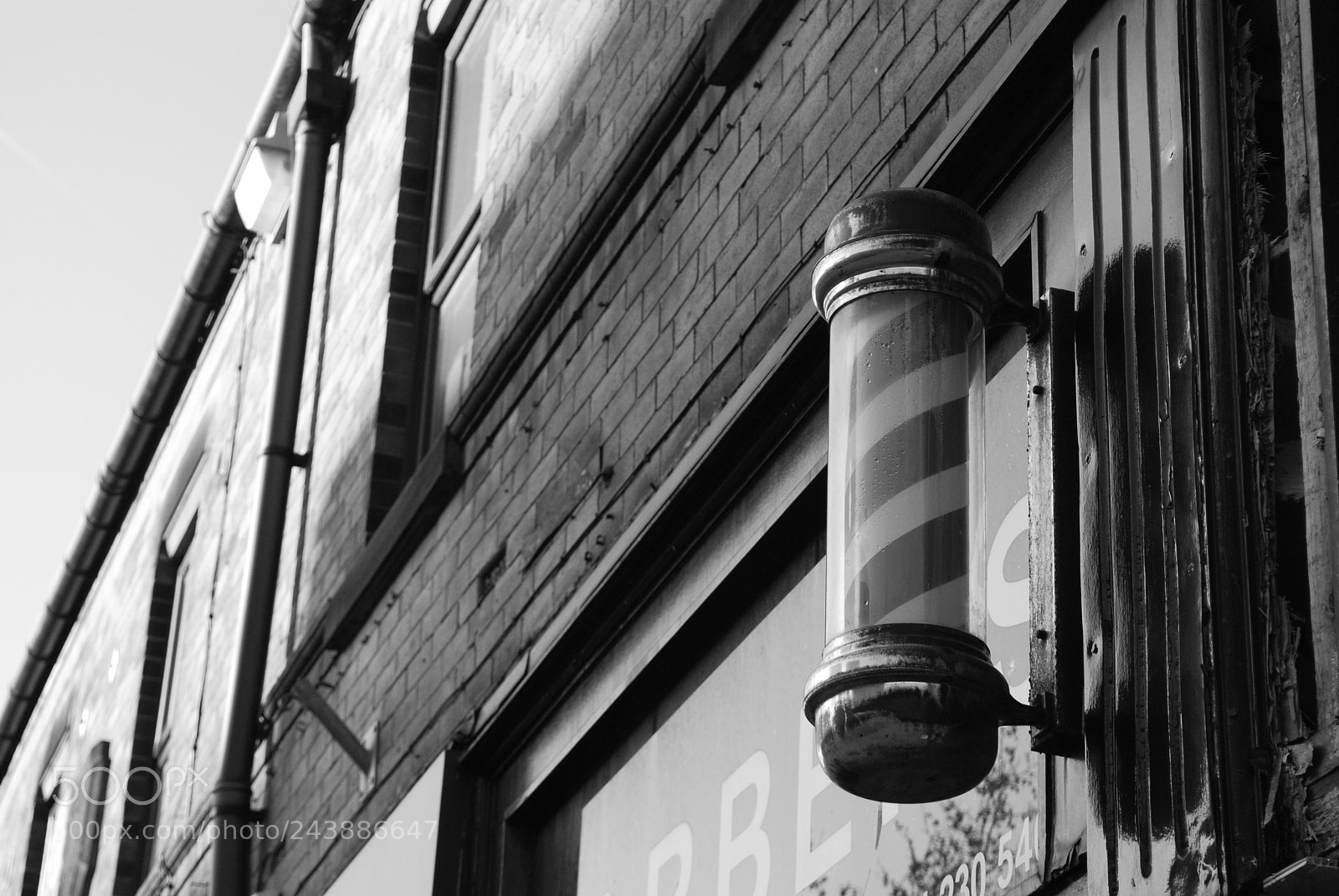 Nikon D60 sample photo. Barber shop photography