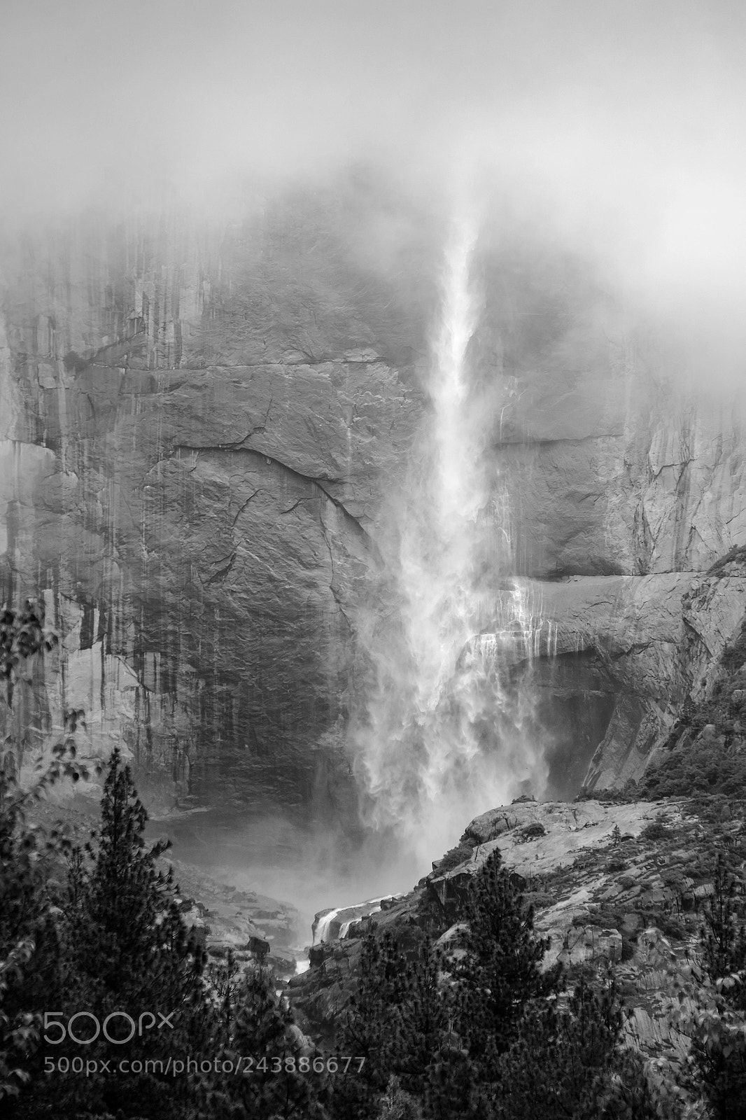 Fujifilm X-T1 sample photo. Yosemite falls photography
