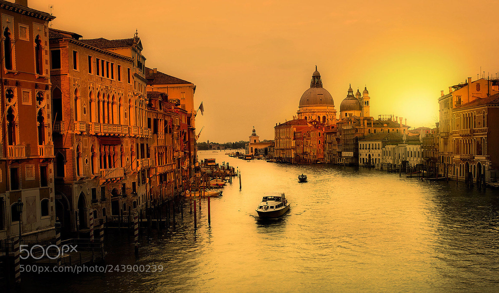 Nikon D3100 sample photo. Sunset over canal grande photography
