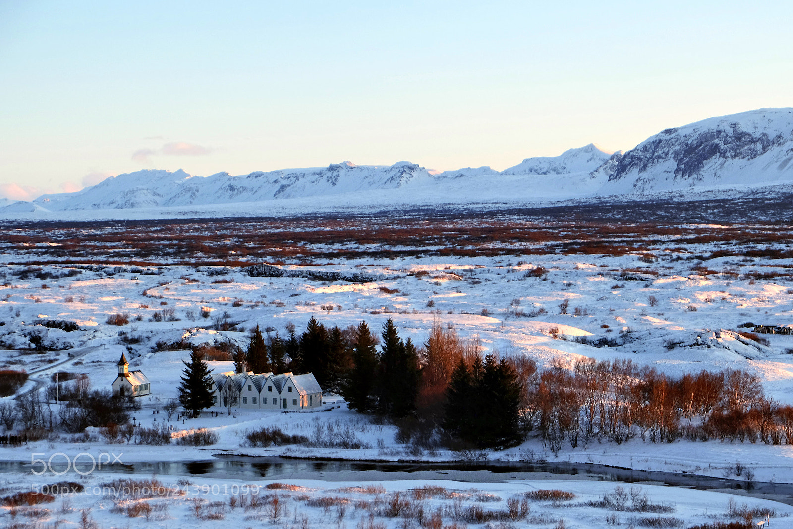 Fujifilm X-M1 sample photo. Church in thingvellir, iceland photography