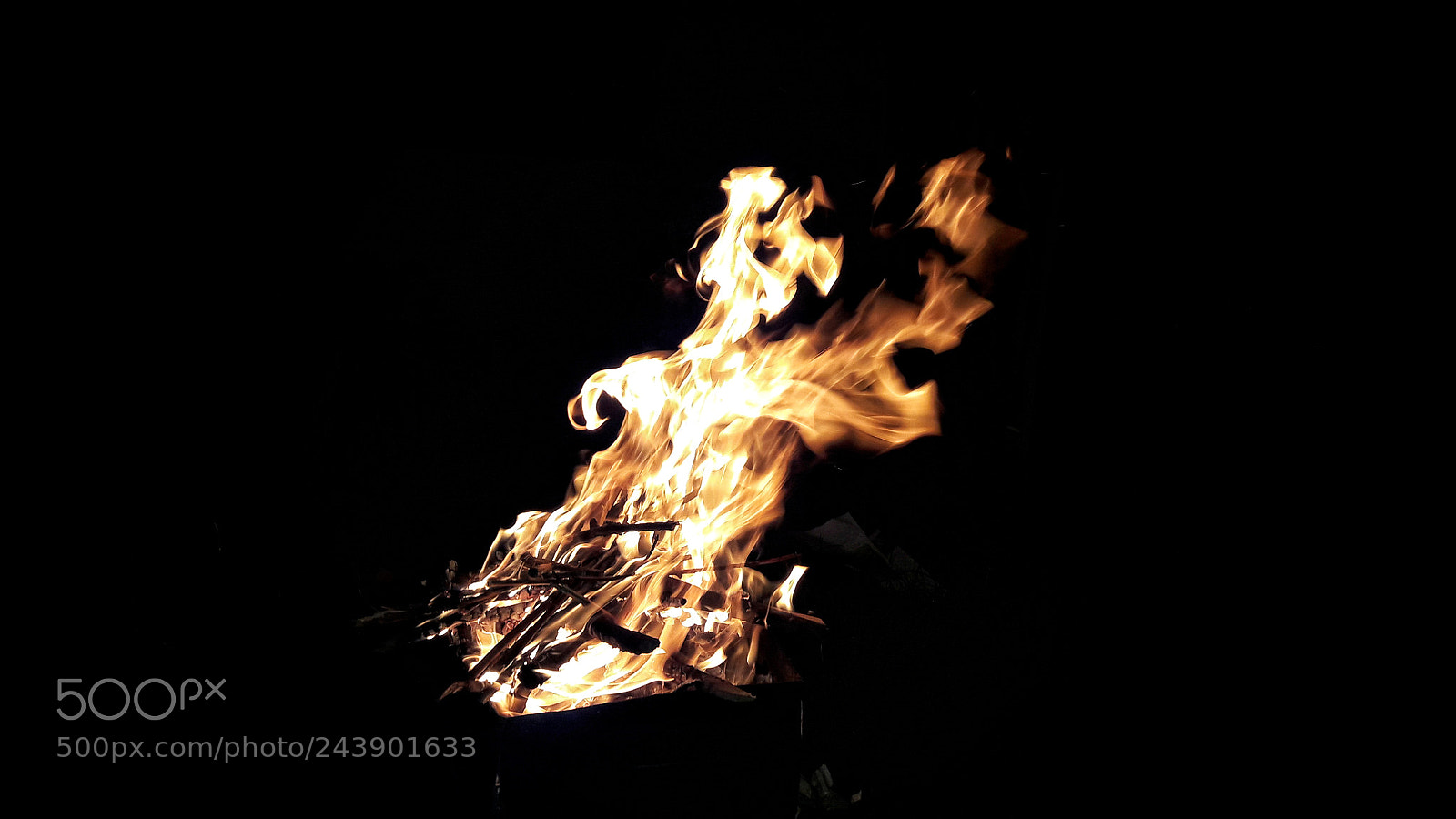 Samsung Galaxy A5(2016) sample photo. Fire photography