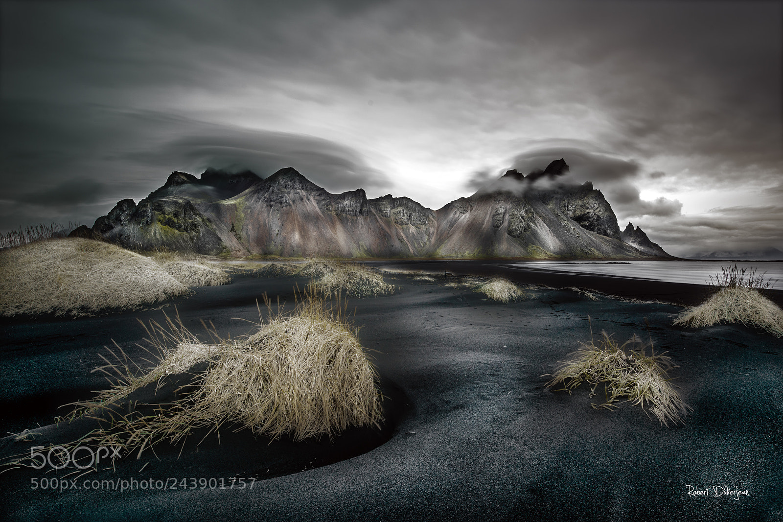 Nikon D810 sample photo. Vestrahorn morning mood photography