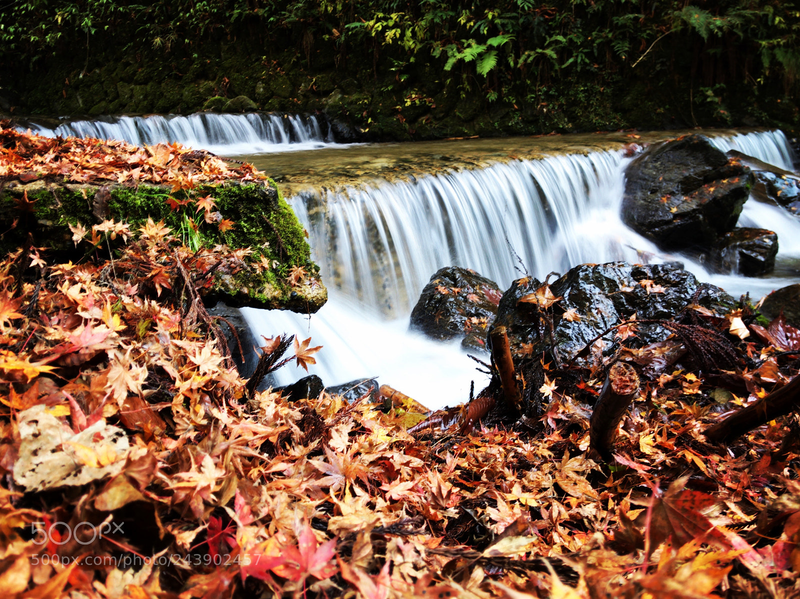 Apple iPhone sample photo. Waterfall photography