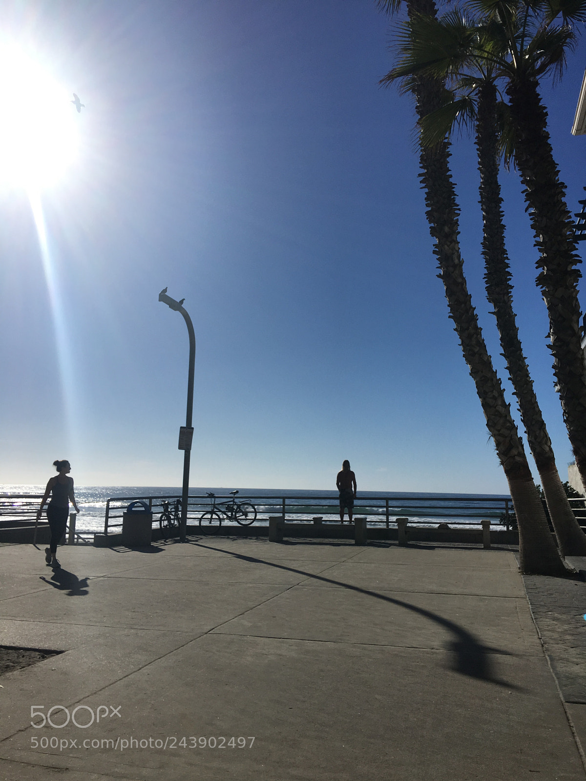 Apple iPhone 6s Plus sample photo. Pacific beach boardwalk, my photography
